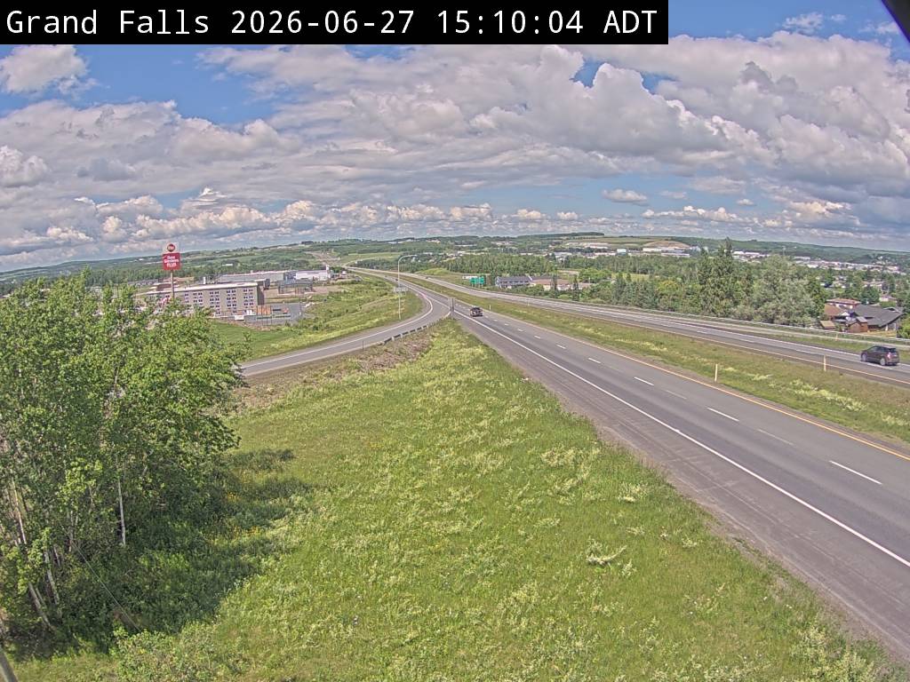 Web Cam image of Grand Falls (NB Highway 2)
