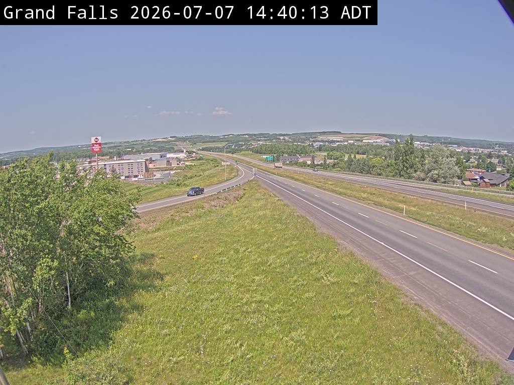 Web Cam image of Grand Falls (NB Highway 2)
