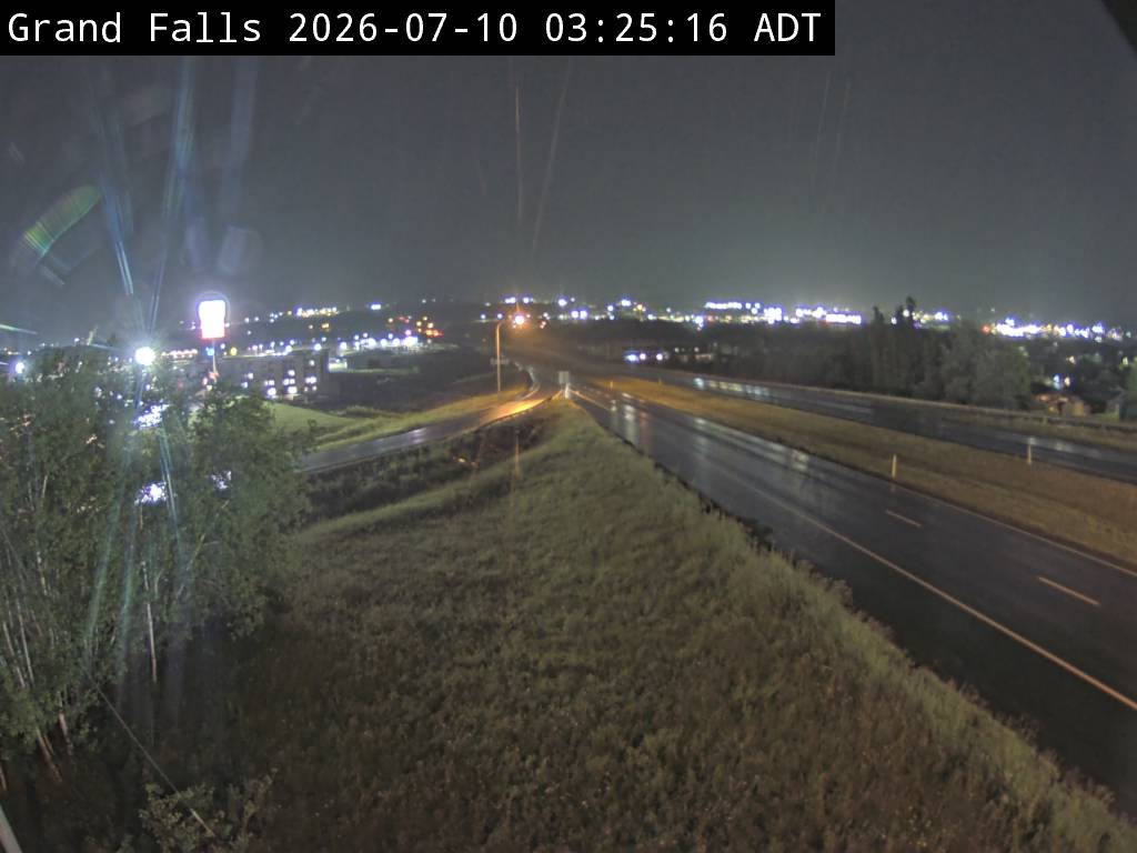 Web Cam image of Grand Falls (NB Highway 2)