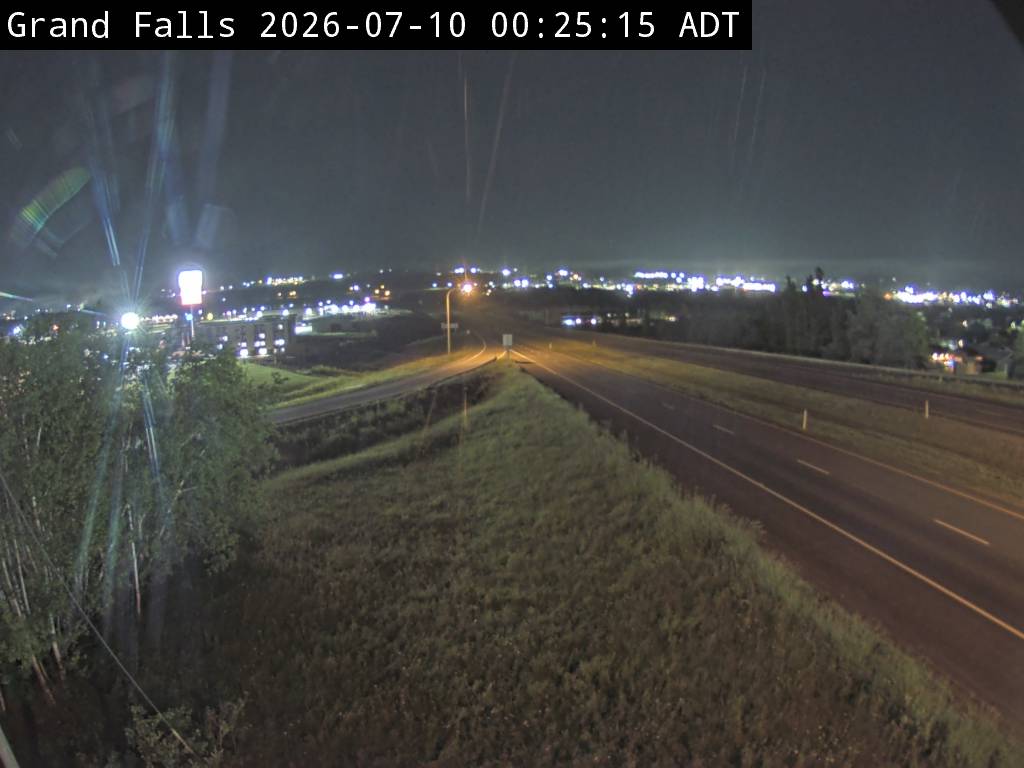 Web Cam image of Grand Falls (NB Highway 2)