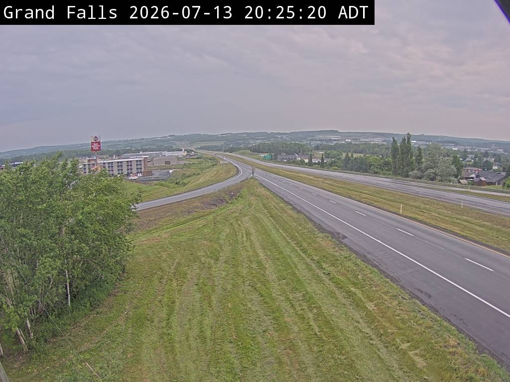 Web Cam image of Grand Falls (NB Highway 2)