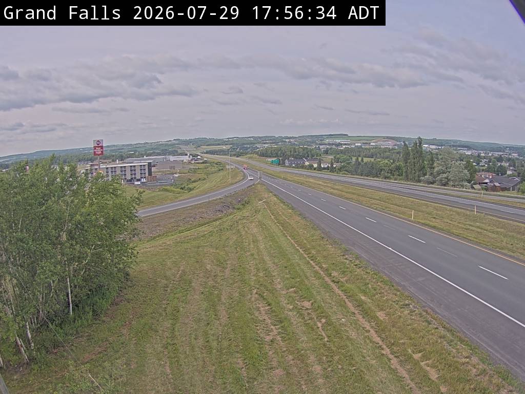 Web Cam image of Grand Falls (NB Highway 2)