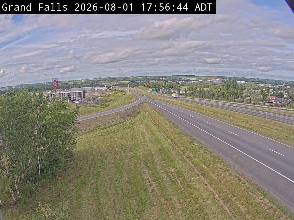 Web Cam image of Grand Falls (NB Highway 2)