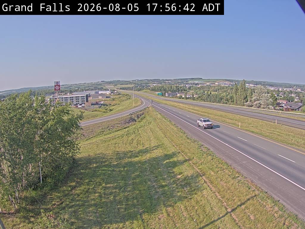 Web Cam image of Grand Falls (NB Highway 2)