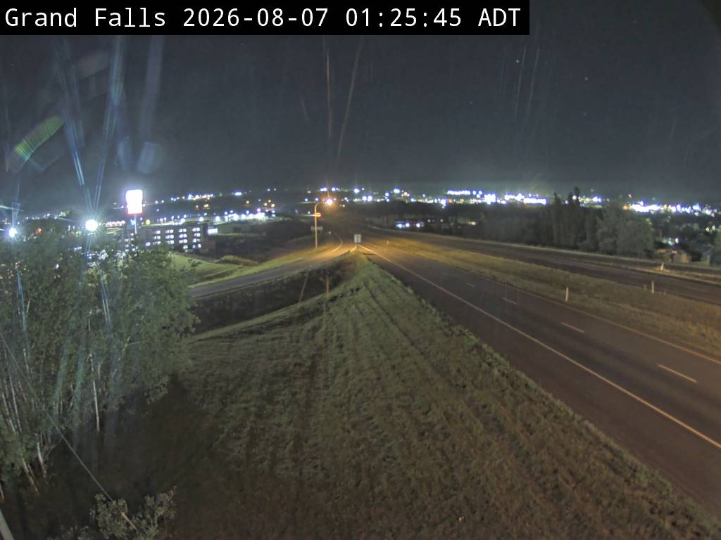 Web Cam image of Grand Falls (NB Highway 2)