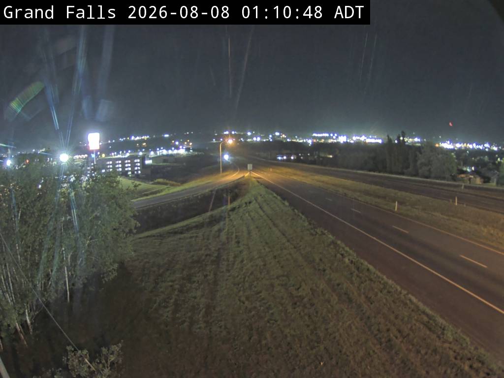 Web Cam image of Grand Falls (NB Highway 2)