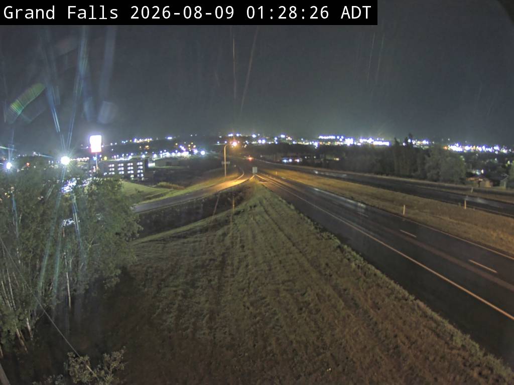 Web Cam image of Grand Falls (NB Highway 2)