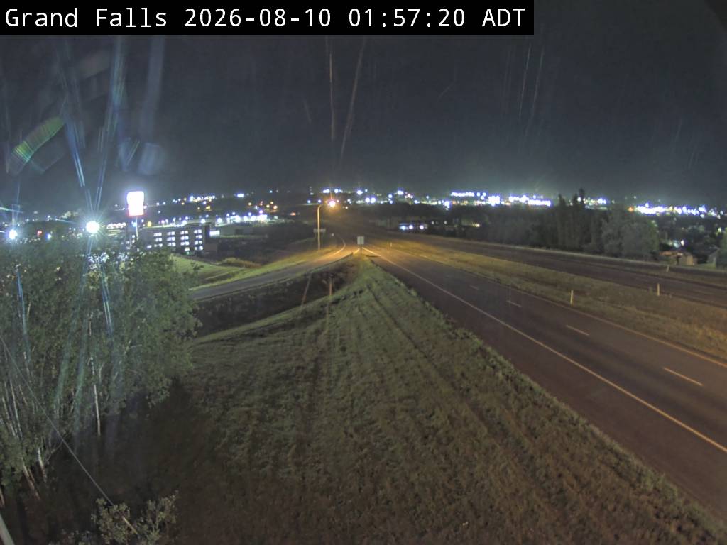 Web Cam image of Grand Falls (NB Highway 2)