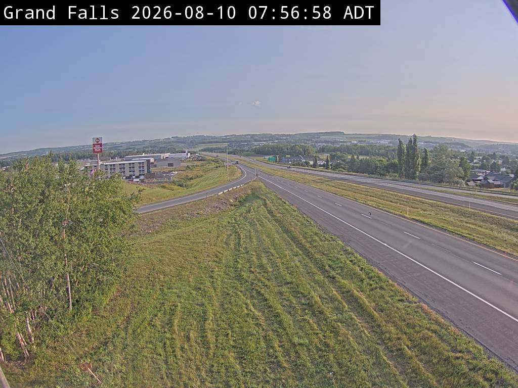 Web Cam image of Grand Falls (NB Highway 2)