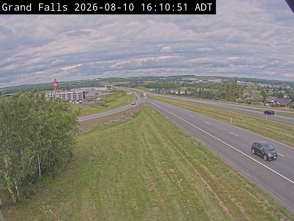 Web Cam image of Grand Falls (NB Highway 2)