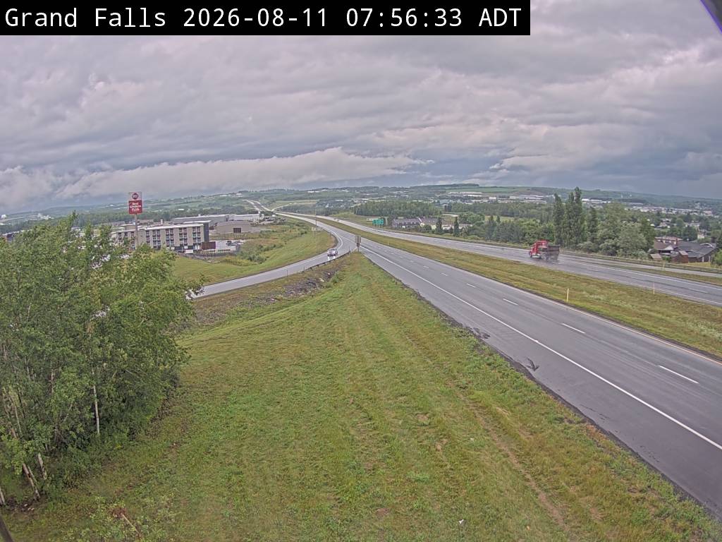 Web Cam image of Grand Falls (NB Highway 2)