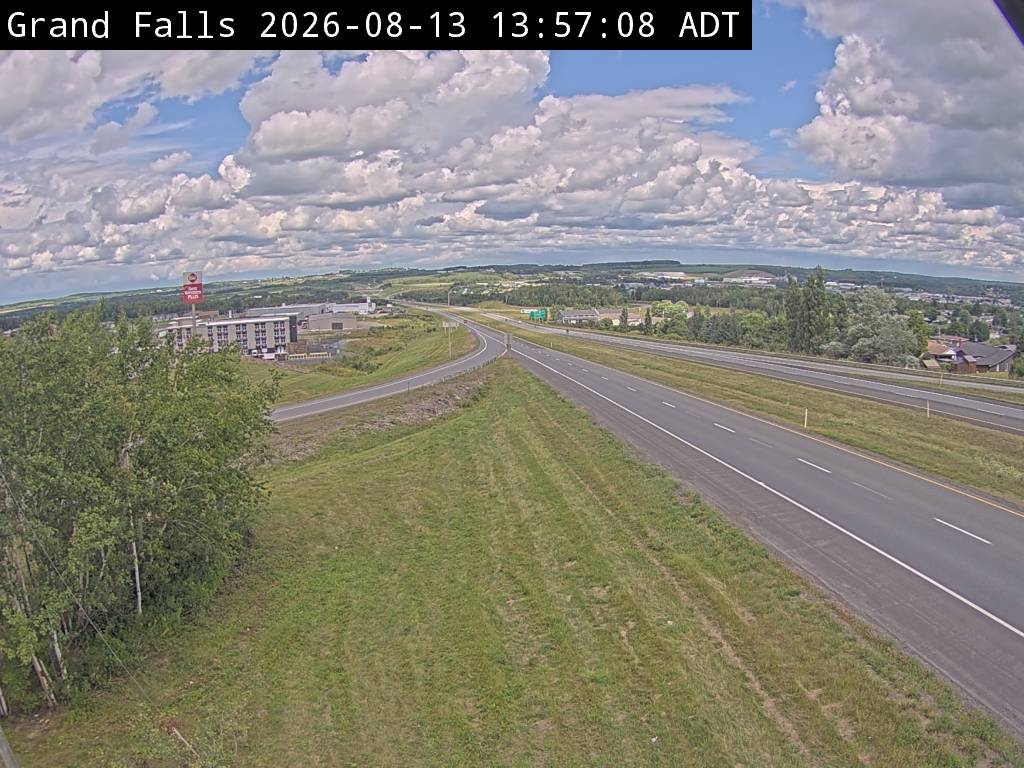 Web Cam image of Grand Falls (NB Highway 2)