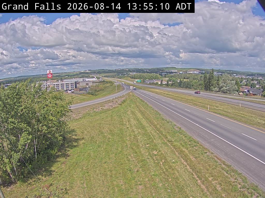 Web Cam image of Grand Falls (NB Highway 2)