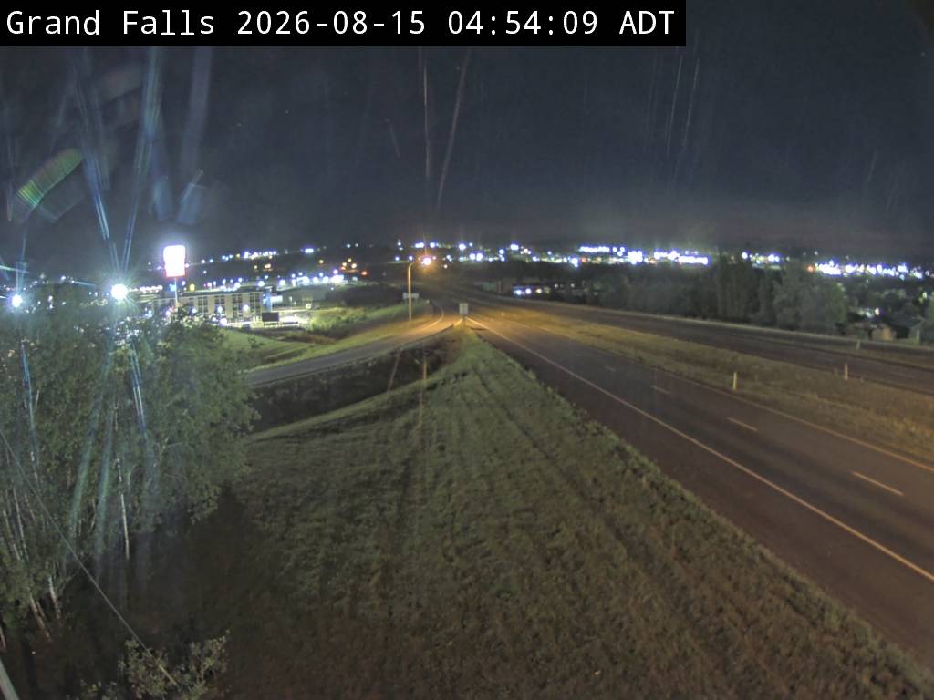 Web Cam image of Grand Falls (NB Highway 2)