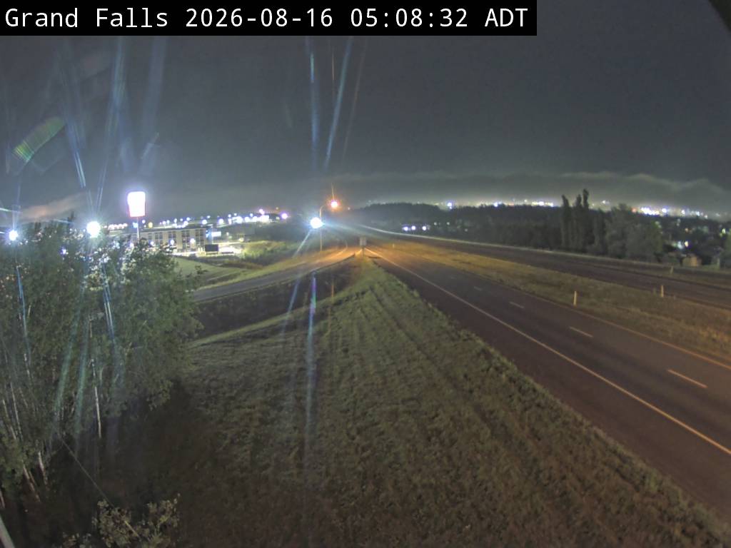 Web Cam image of Grand Falls (NB Highway 2)