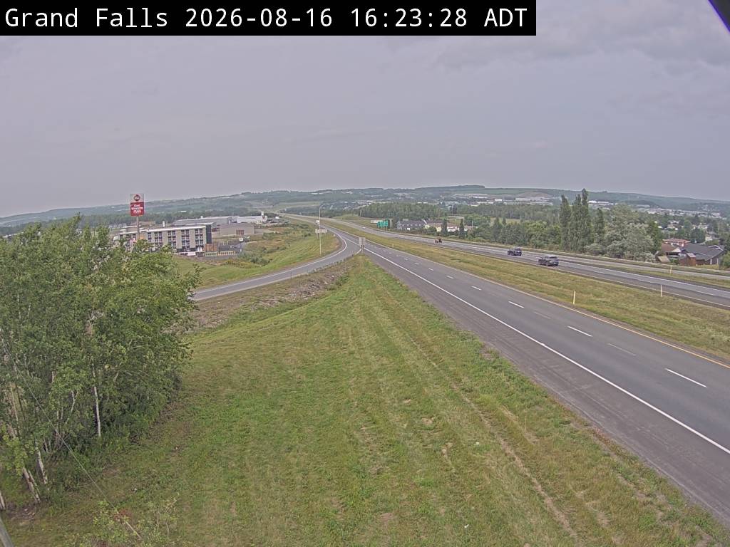 Web Cam image of Grand Falls (NB Highway 2)