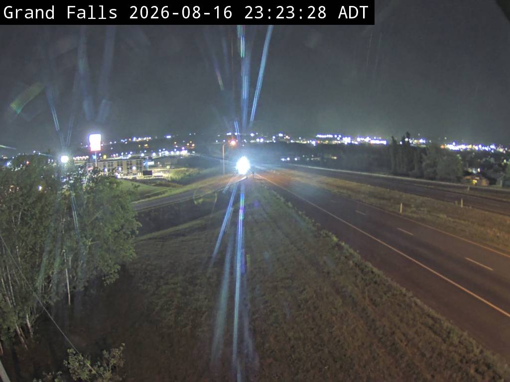 Web Cam image of Grand Falls (NB Highway 2)