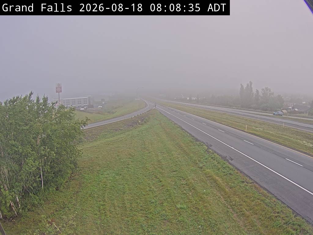 Web Cam image of Grand Falls (NB Highway 2)