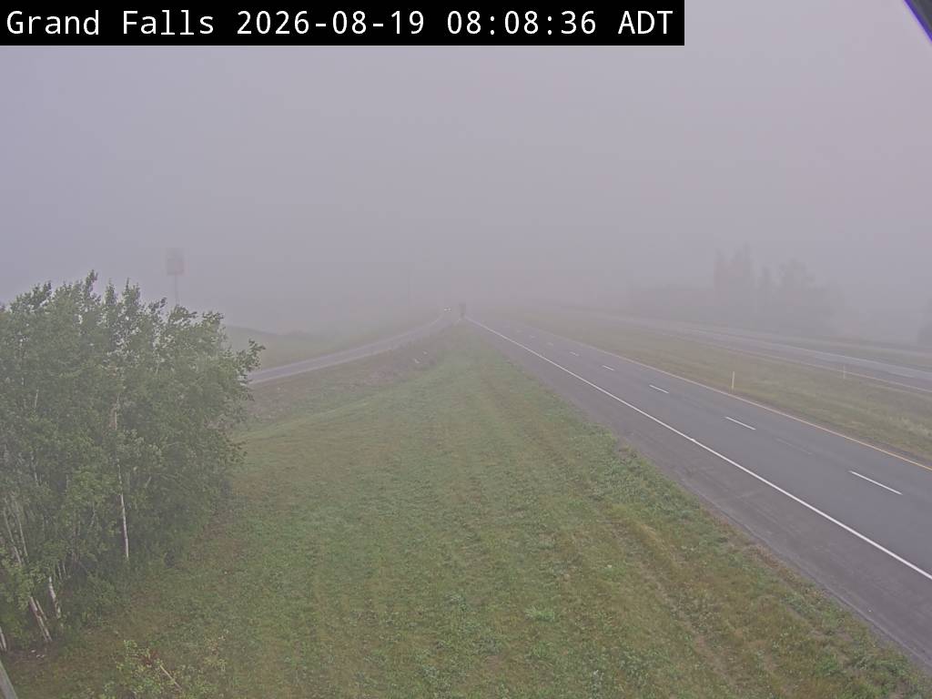 Web Cam image of Grand Falls (NB Highway 2)
