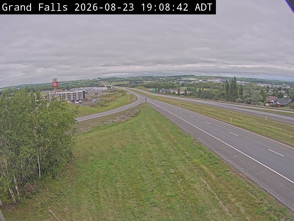 Web Cam image of Grand Falls (NB Highway 2)