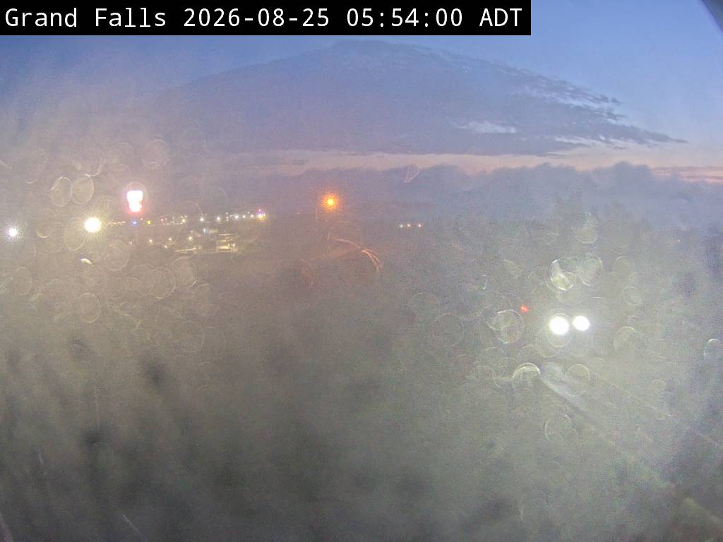 Web Cam image of Grand Falls (NB Highway 2)