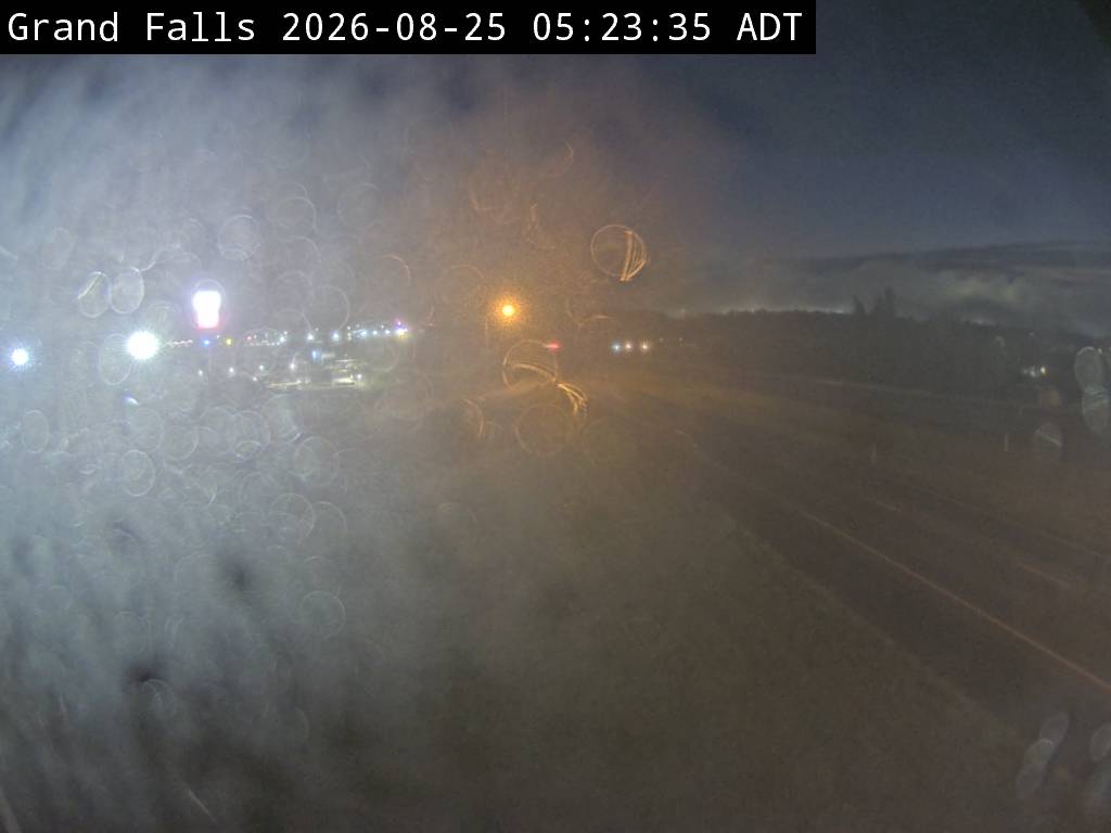 Web Cam image of Grand Falls (NB Highway 2)