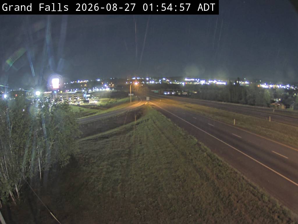 Web Cam image of Grand Falls (NB Highway 2)