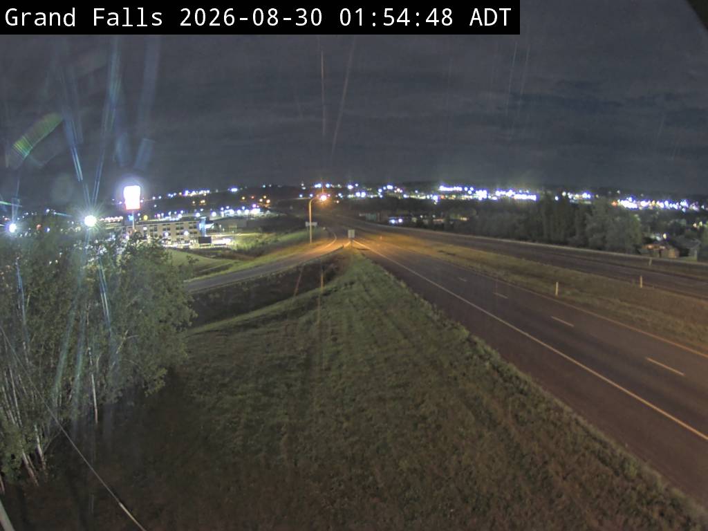 Web Cam image of Grand Falls (NB Highway 2)