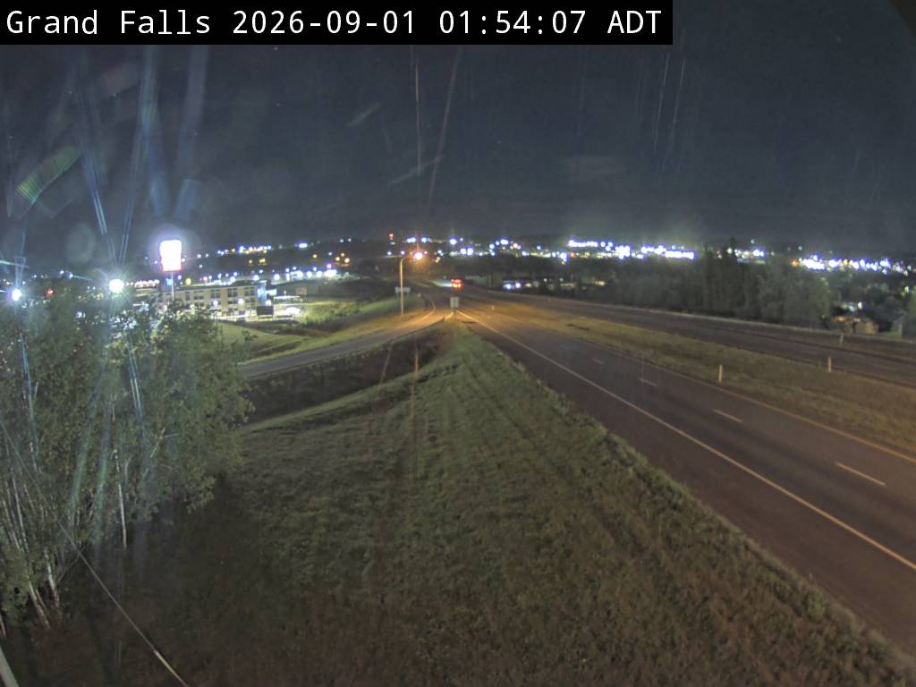 Web Cam image of Grand Falls (NB Highway 2)