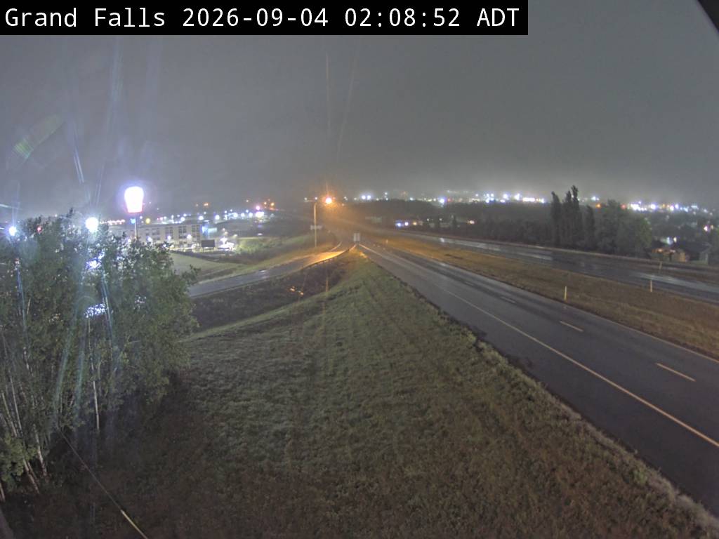 Web Cam image of Grand Falls (NB Highway 2)