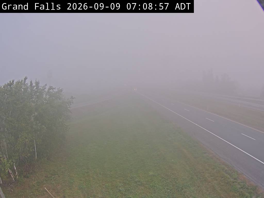 Web Cam image of Grand Falls (NB Highway 2)