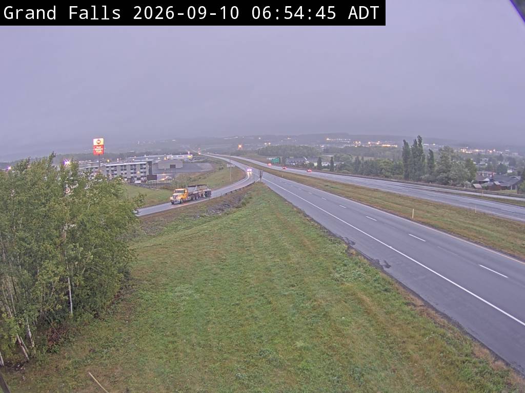 Web Cam image of Grand Falls (NB Highway 2)