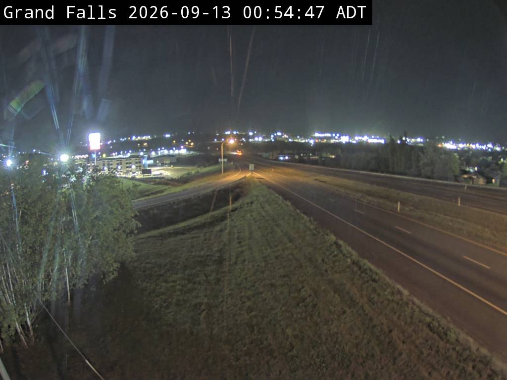 Web Cam image of Grand Falls (NB Highway 2)
