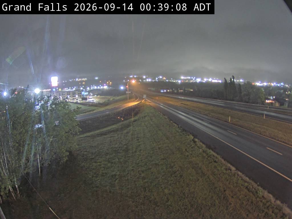 Web Cam image of Grand Falls (NB Highway 2)