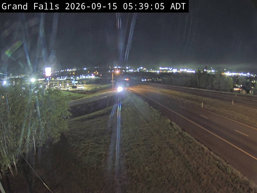 Web Cam image of Grand Falls (NB Highway 2)