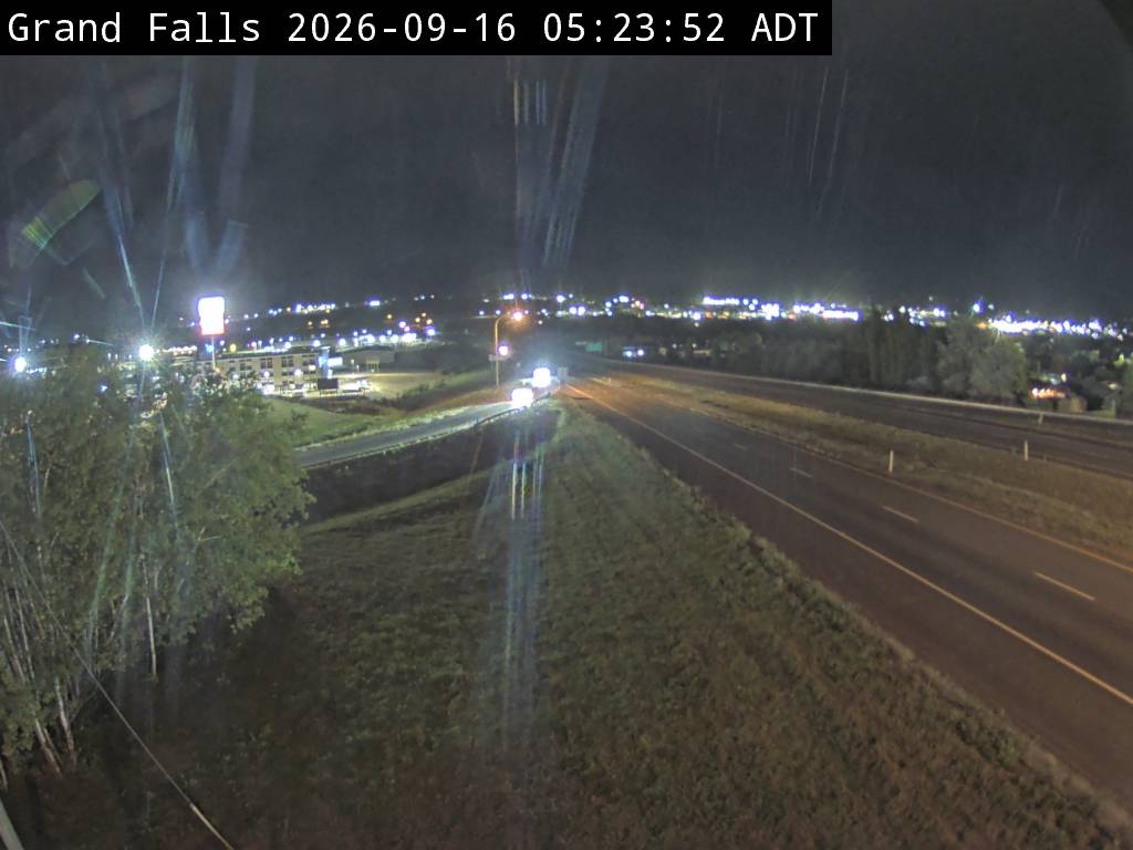 Web Cam image of Grand Falls (NB Highway 2)