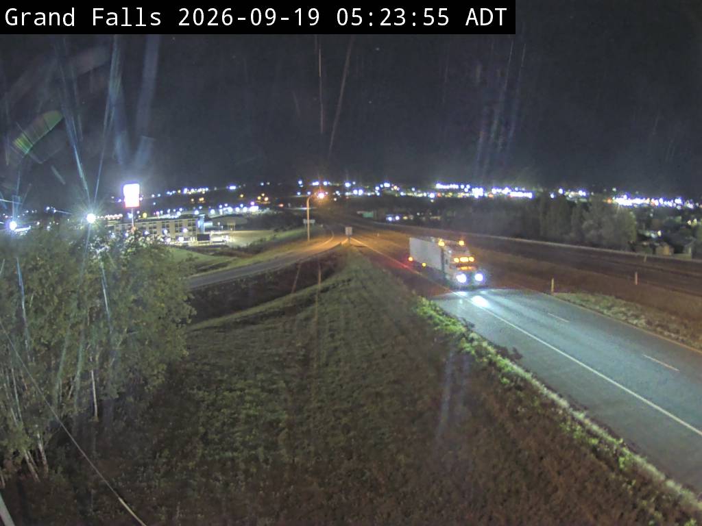 Web Cam image of Grand Falls (NB Highway 2)