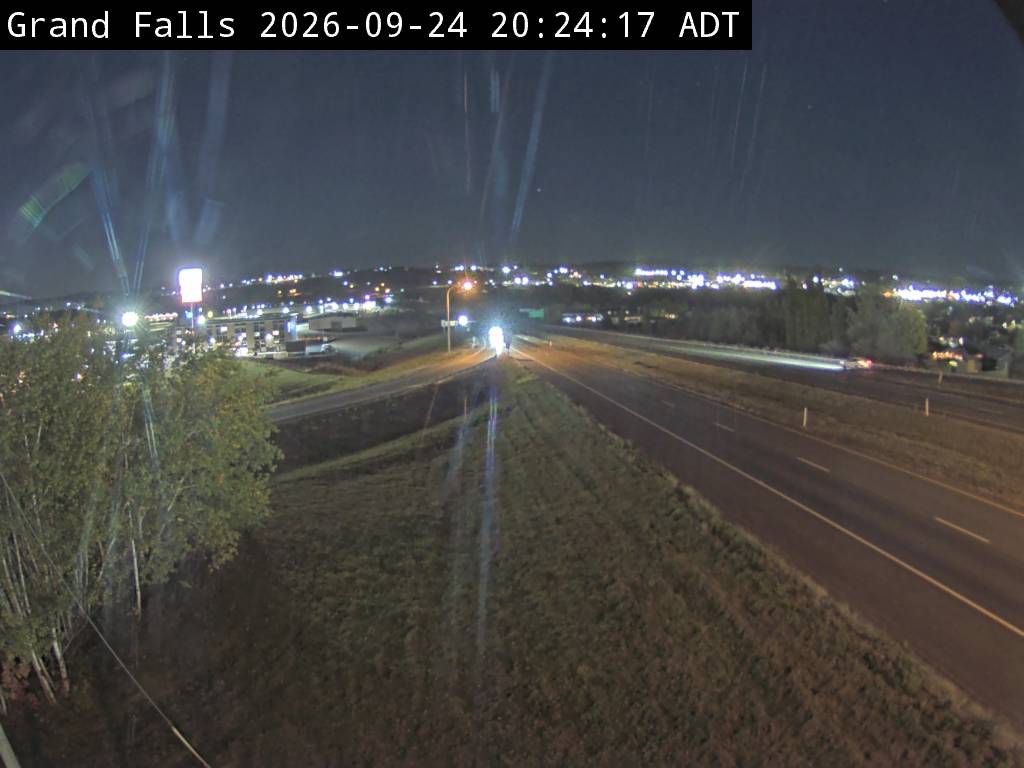 Web Cam image of Grand Falls (NB Highway 2)