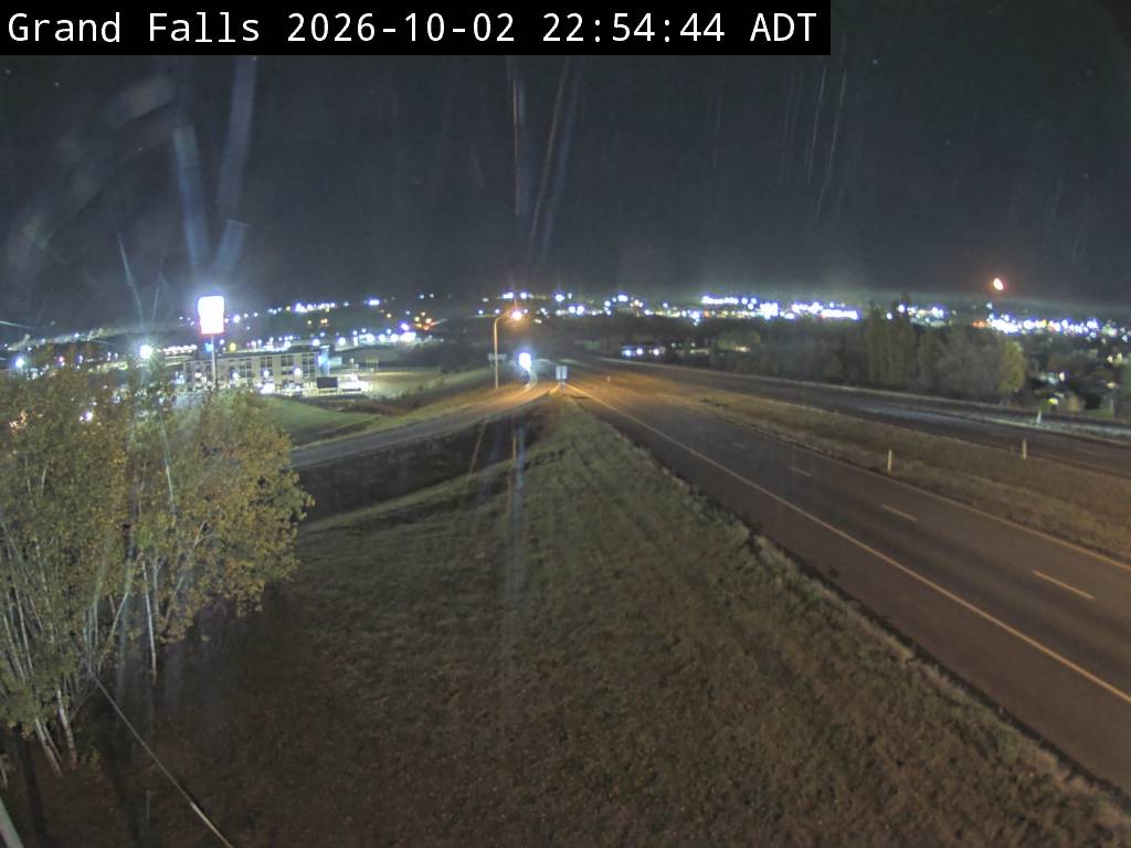 Web Cam image of Grand Falls (NB Highway 2)