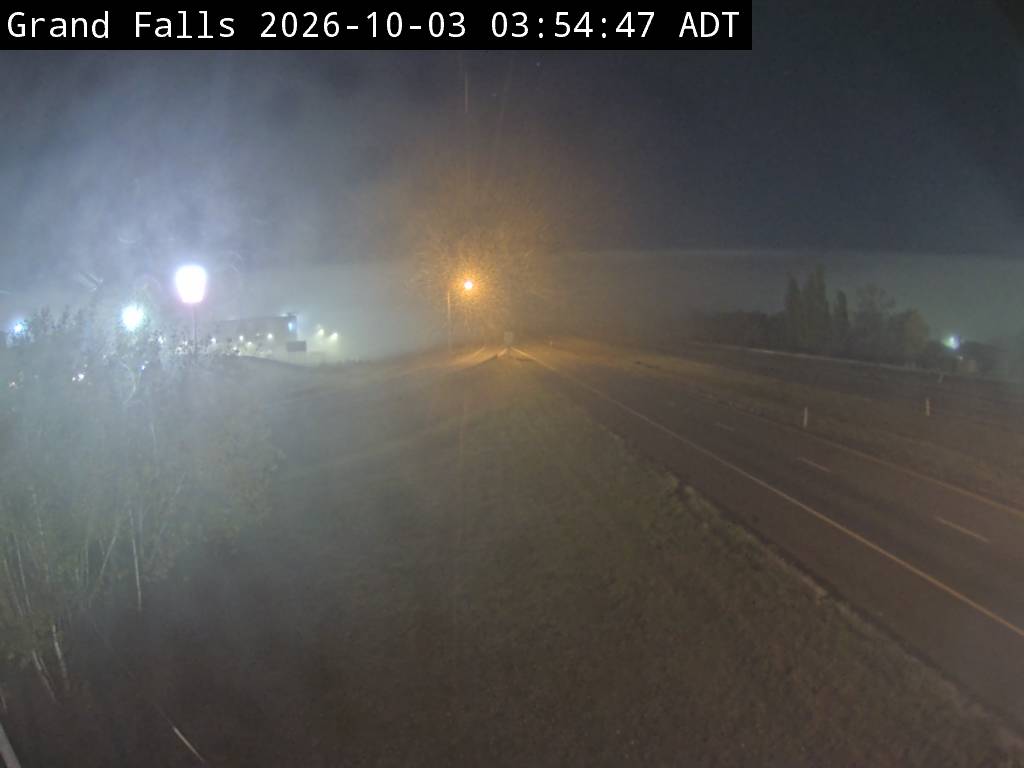 Web Cam image of Grand Falls (NB Highway 2)