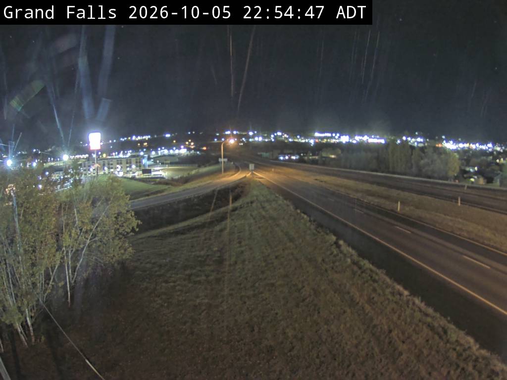 Web Cam image of Grand Falls (NB Highway 2)