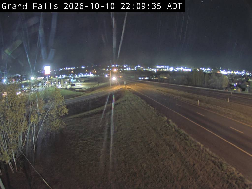 Web Cam image of Grand Falls (NB Highway 2)