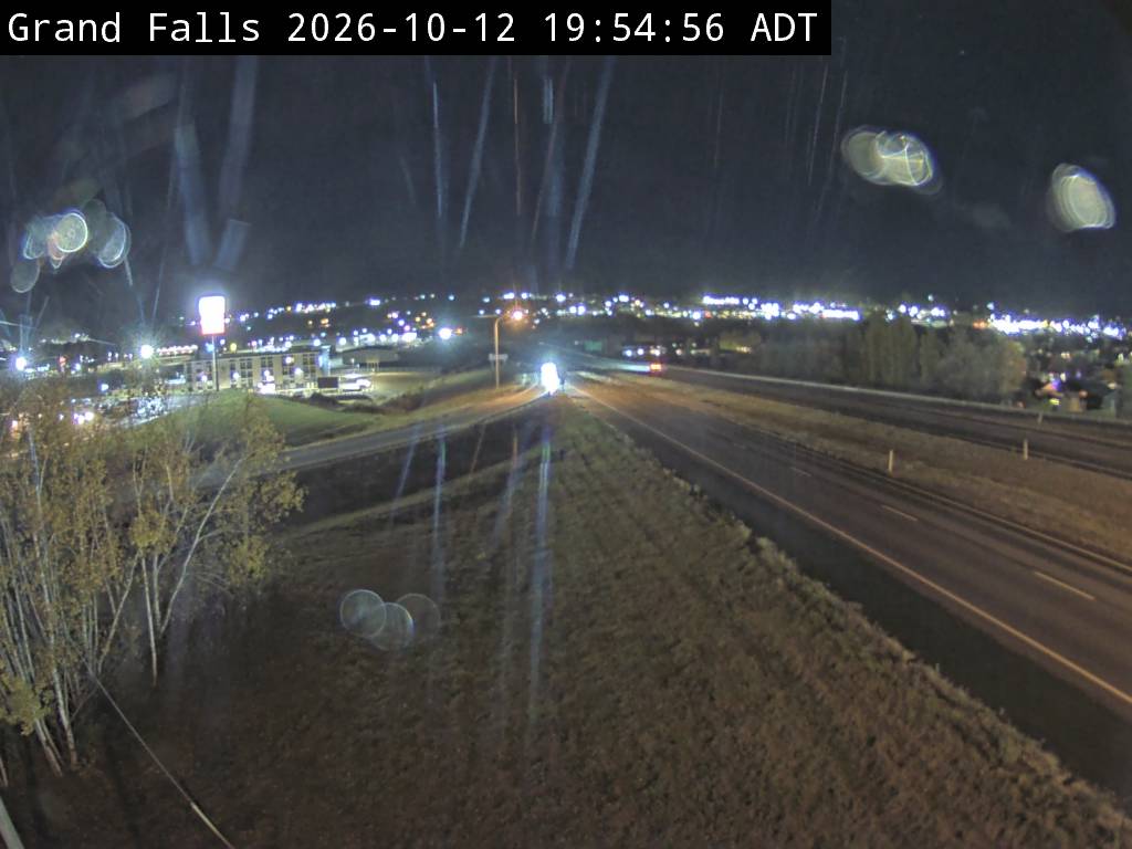 Web Cam image of Grand Falls (NB Highway 2)