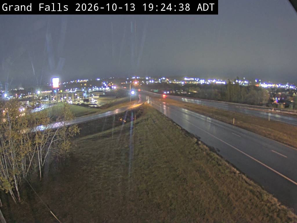 Web Cam image of Grand Falls (NB Highway 2)
