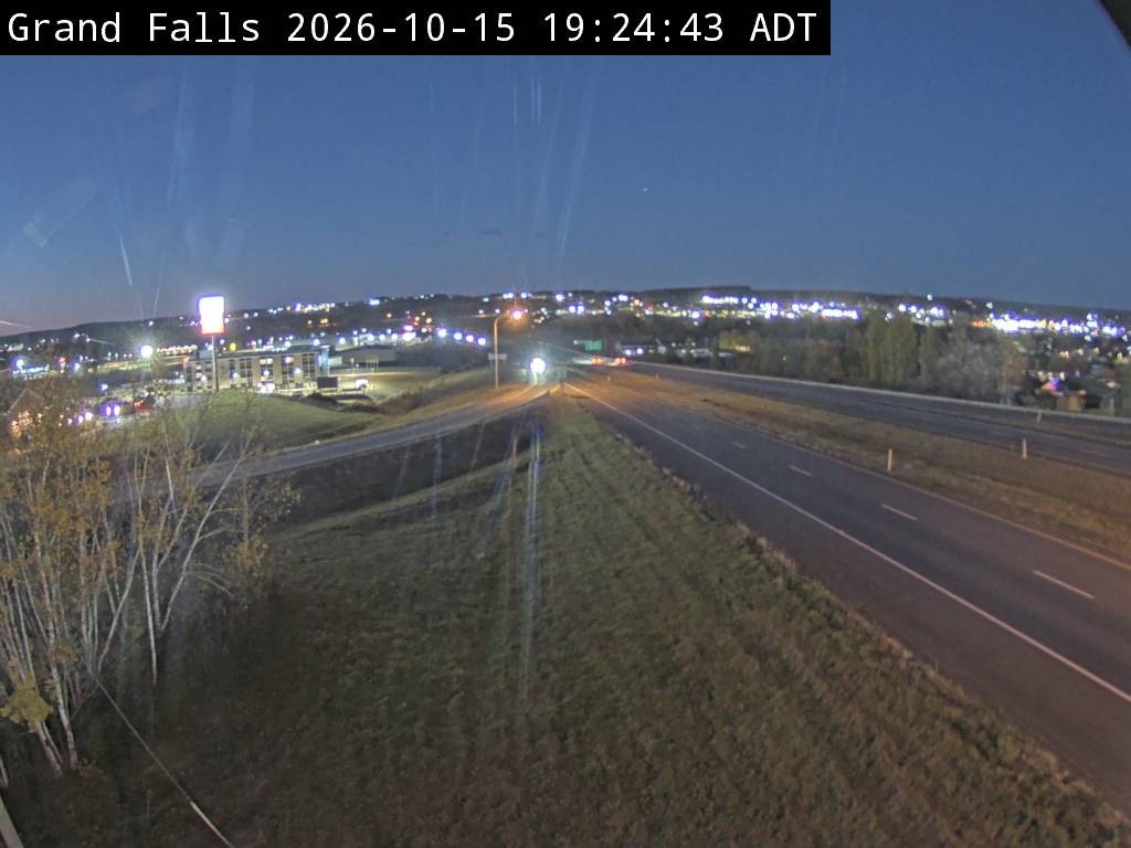 Web Cam image of Grand Falls (NB Highway 2)