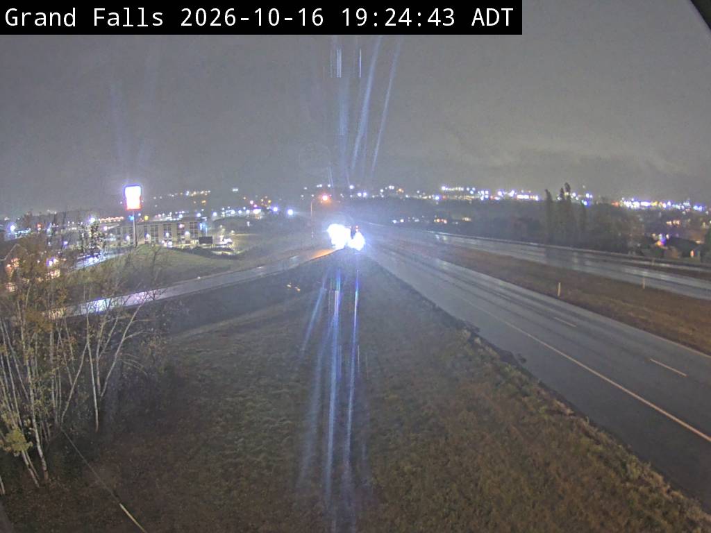 Web Cam image of Grand Falls (NB Highway 2)