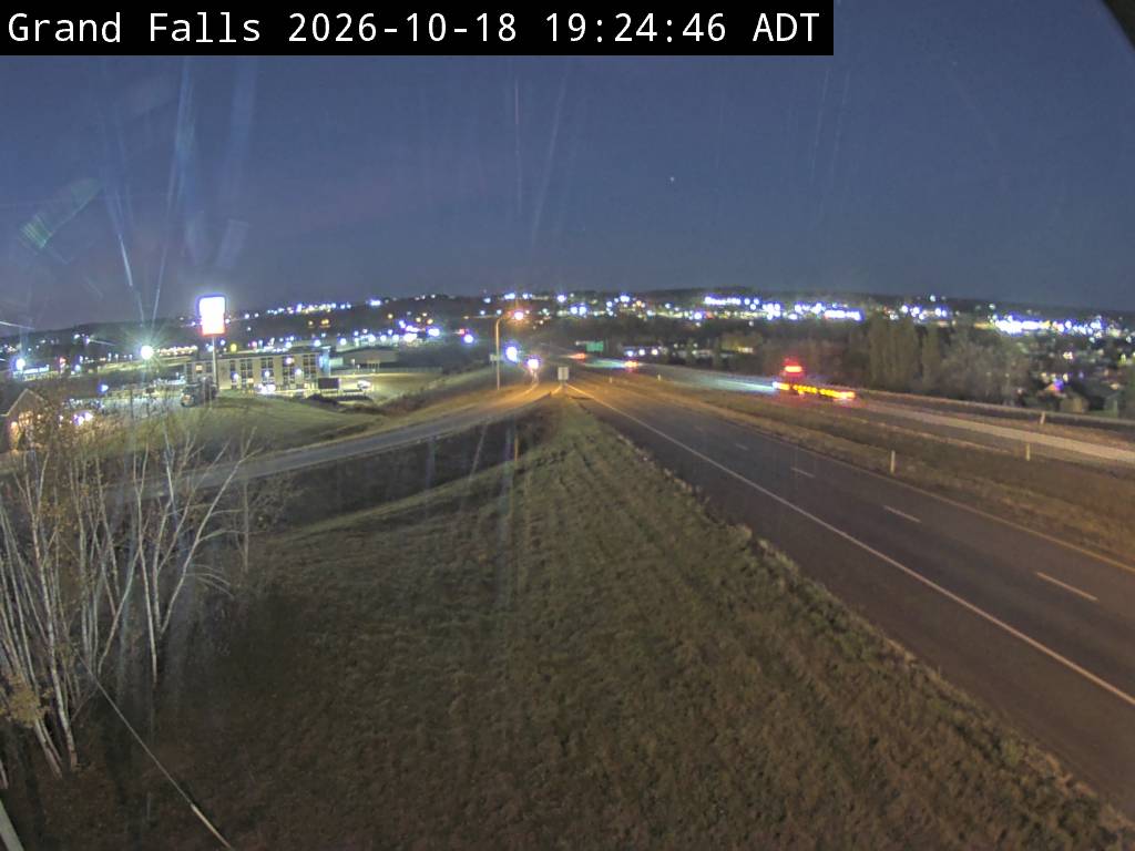 Web Cam image of Grand Falls (NB Highway 2)