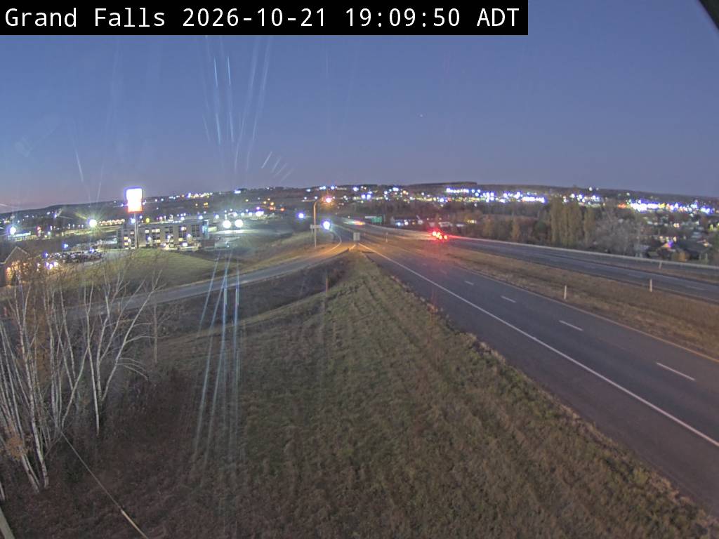 Web Cam image of Grand Falls (NB Highway 2)