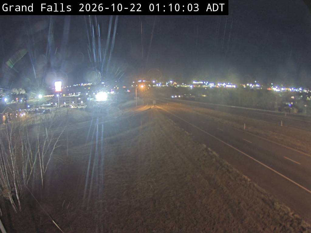 Web Cam image of Grand Falls (NB Highway 2)