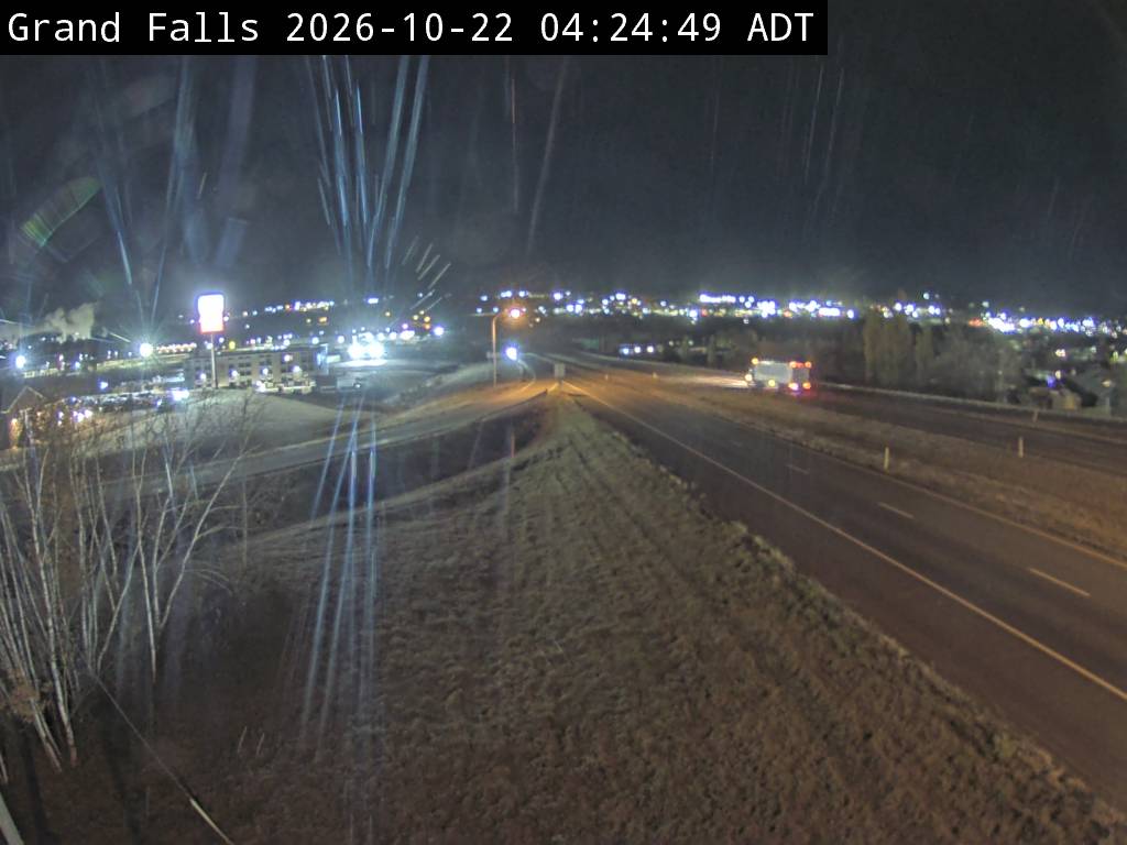 Web Cam image of Grand Falls (NB Highway 2)